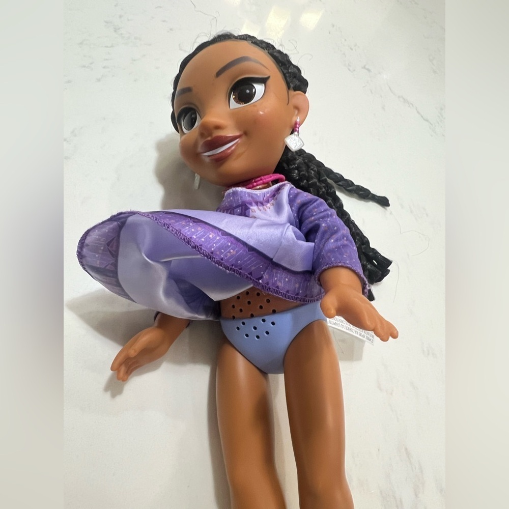 Disney Doll in Elegant Purple Gown - Picture 3 of 7